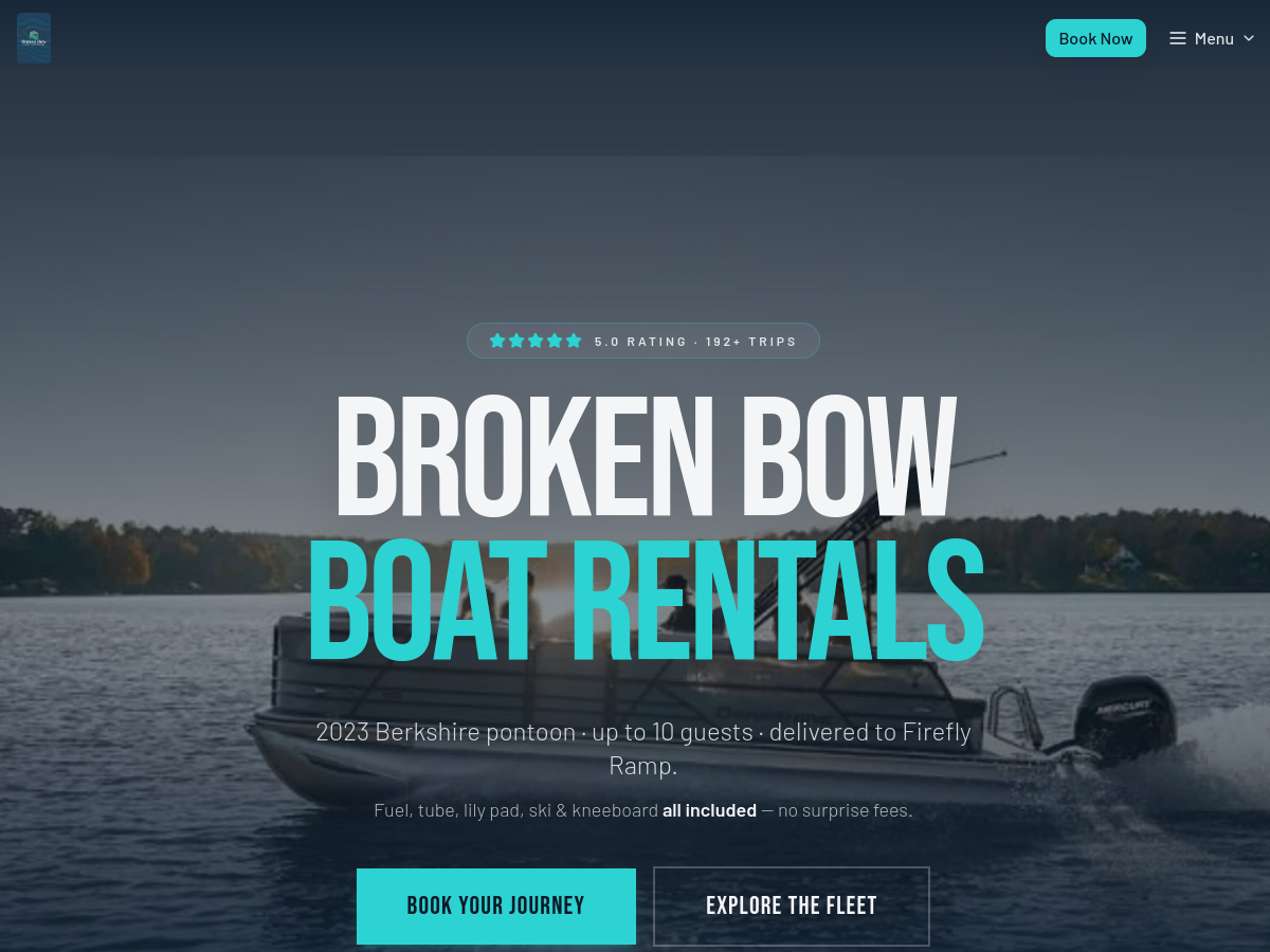 Screenshot of Broken Bow Water Adventures