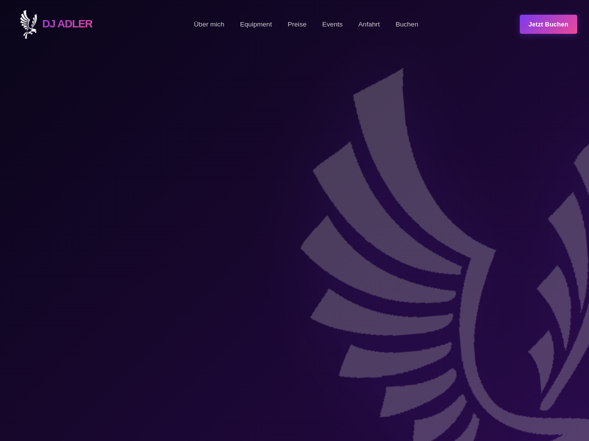 Website Lorenz DJ