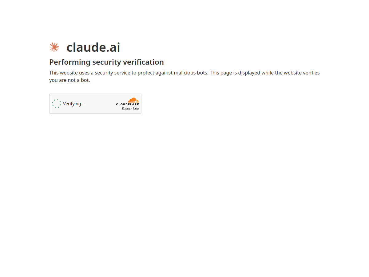 Claude website screenshot