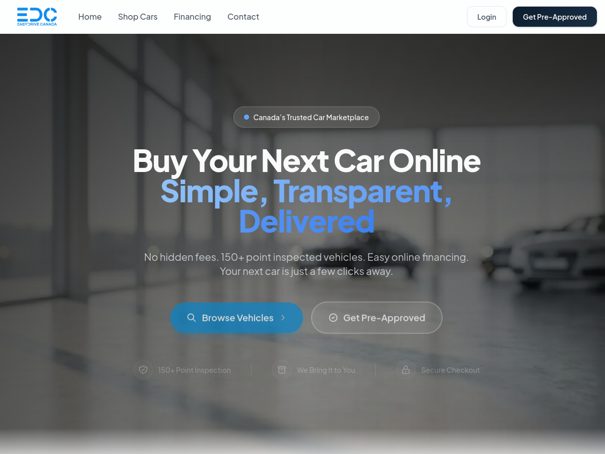 Easy Drive Canada screenshot