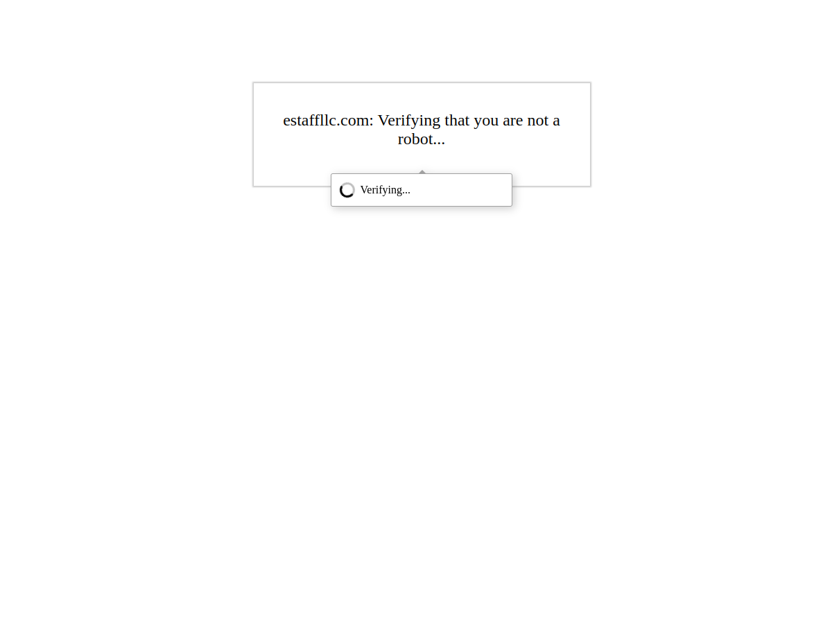 Estaff LLC website screenshot