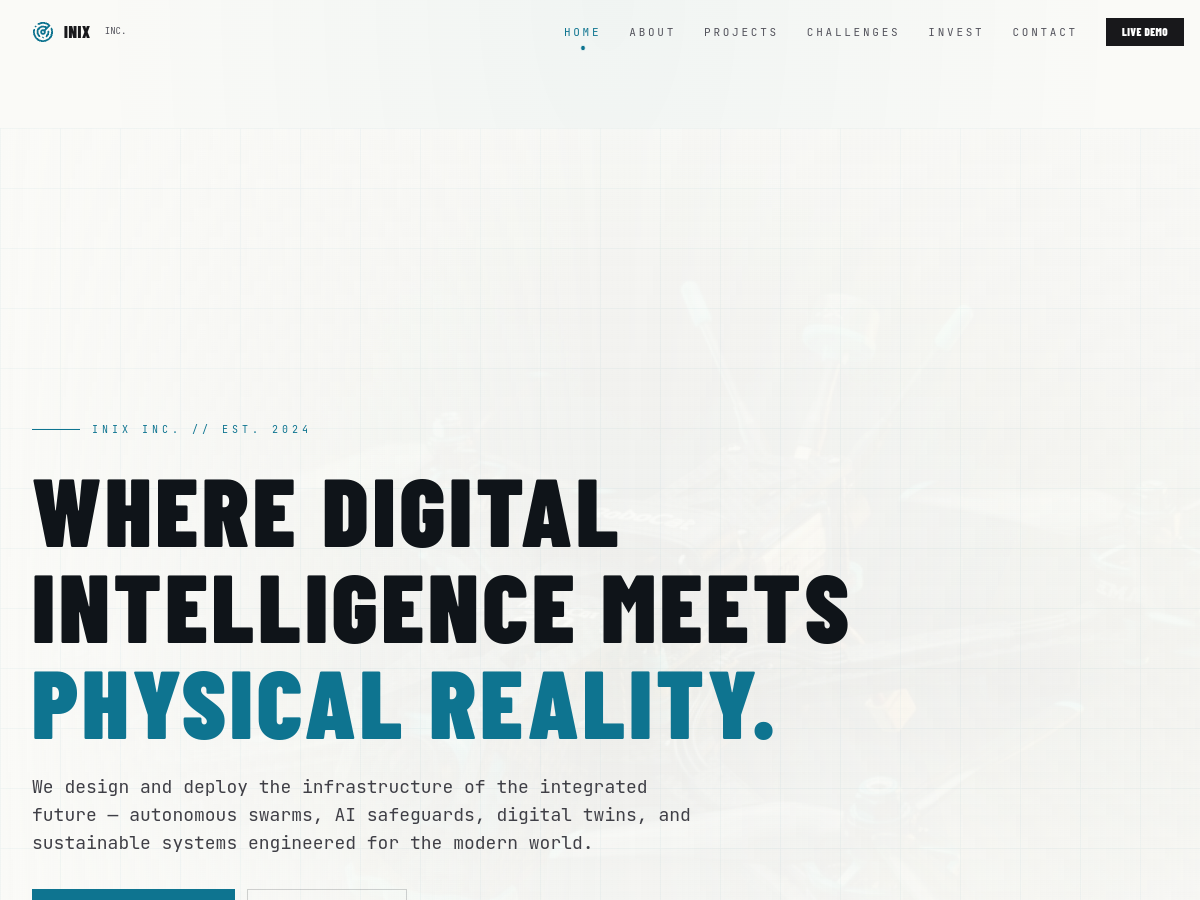 INIX — Tech Consultancy
