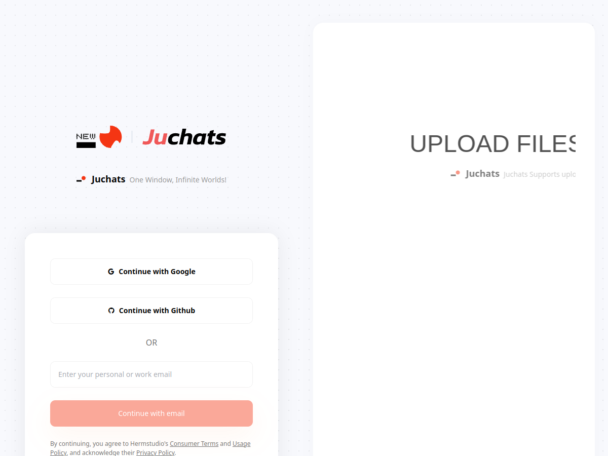 Juchats 界面截图