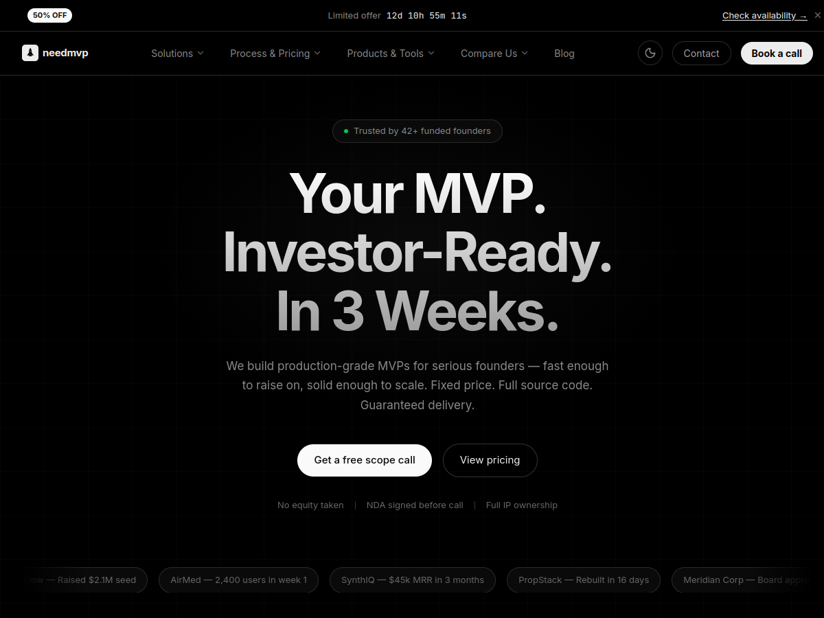 NeedMVP logo
