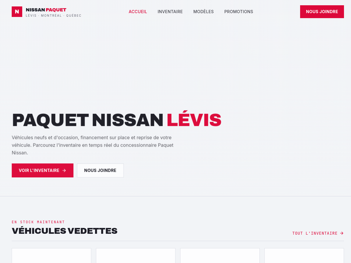 Nissan Paquet