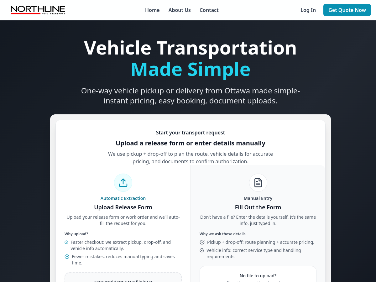 Northline Auto Transport screenshot