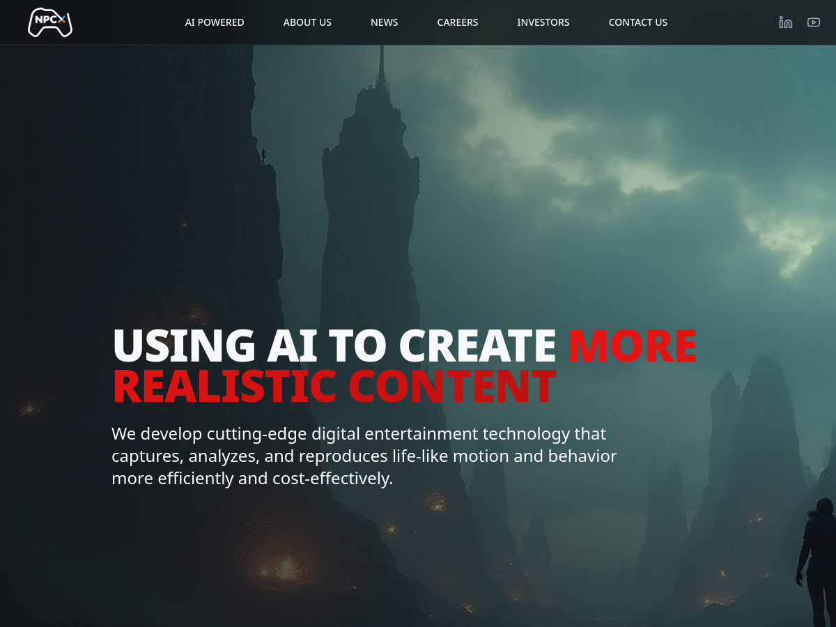 NPCx website preview