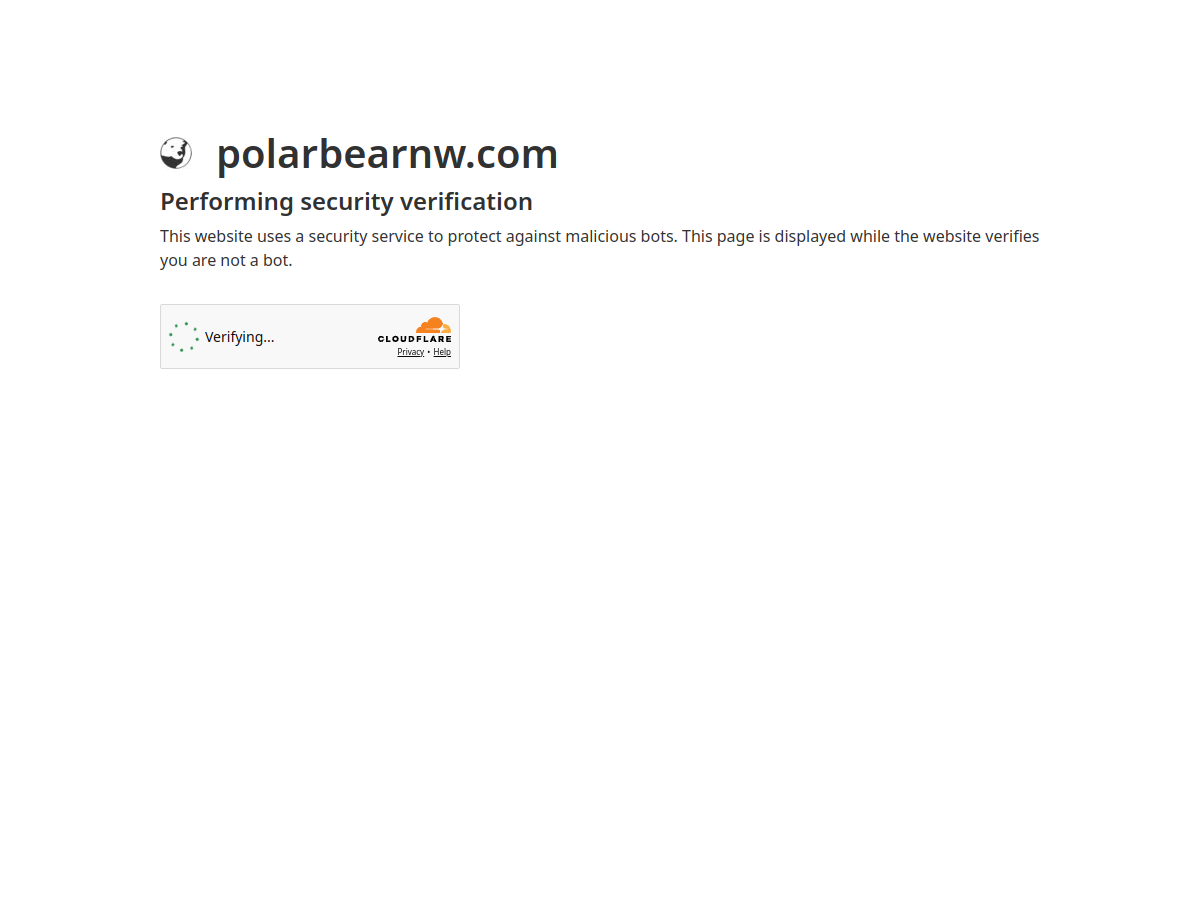 Polar Bear Exterior Solutions website screenshot