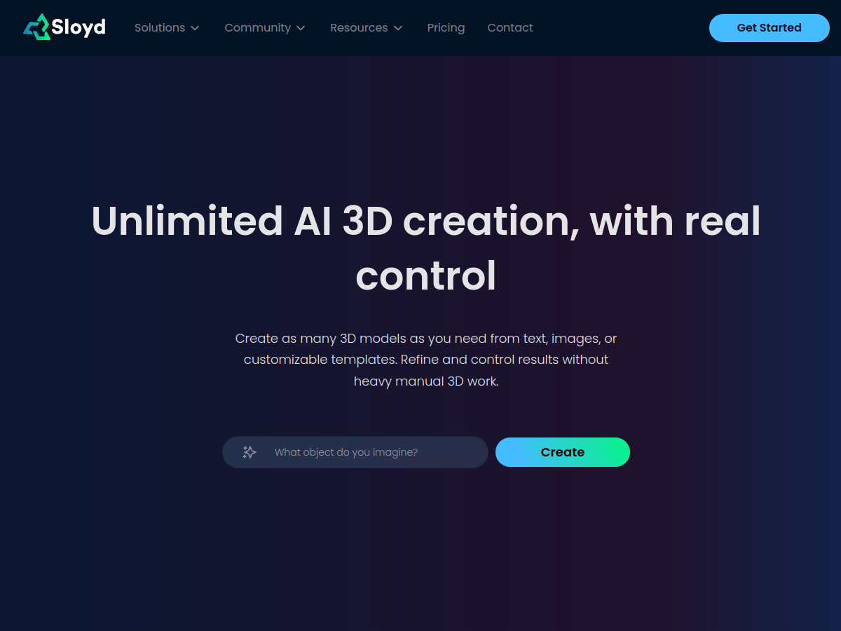 Sloyd website screenshot