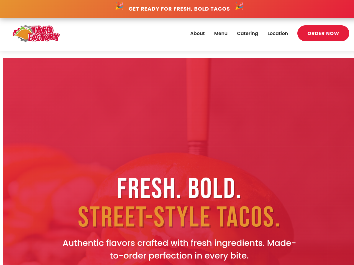 Taco Factory Toronto screenshot