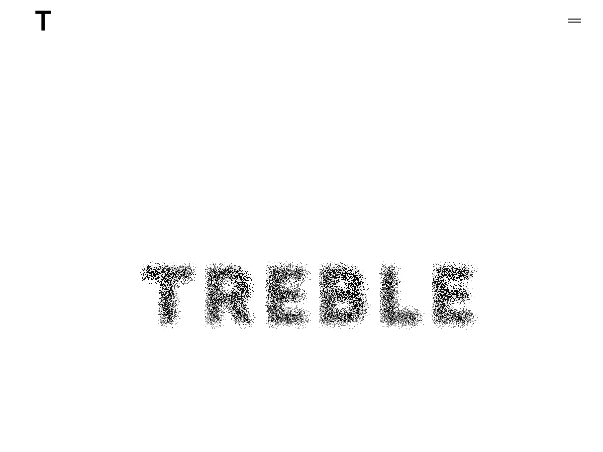 Treble Digital. Live site preview