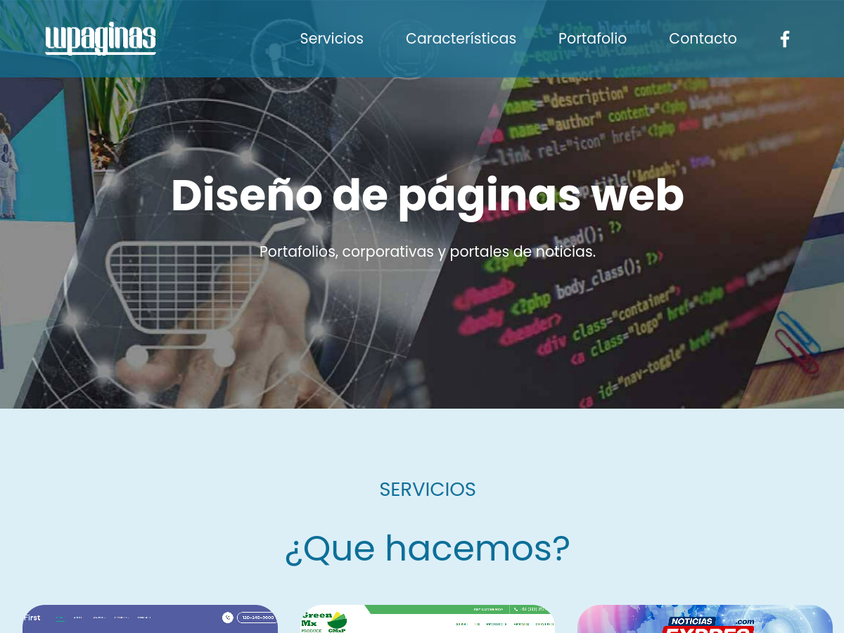 Páginas web