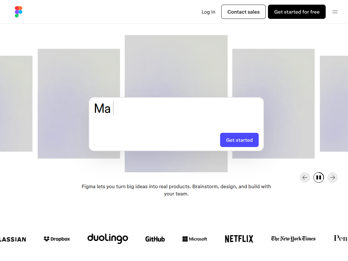 Voorbeeld kleurrijk webdesign