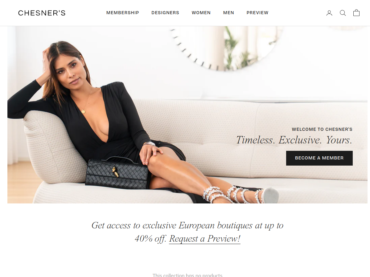 Amuze Shopify store preview