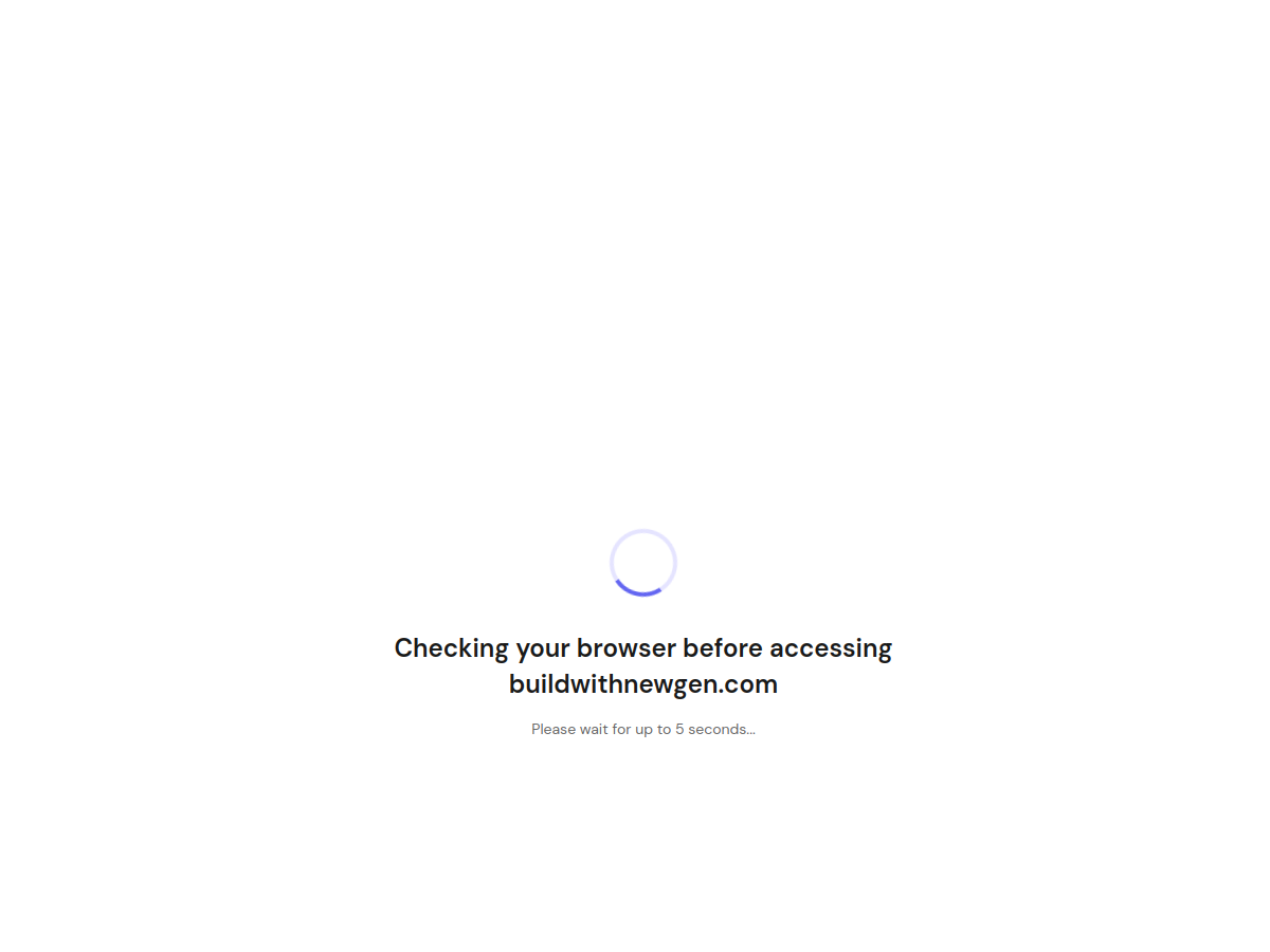 Screenshot of the New Gen Electric website