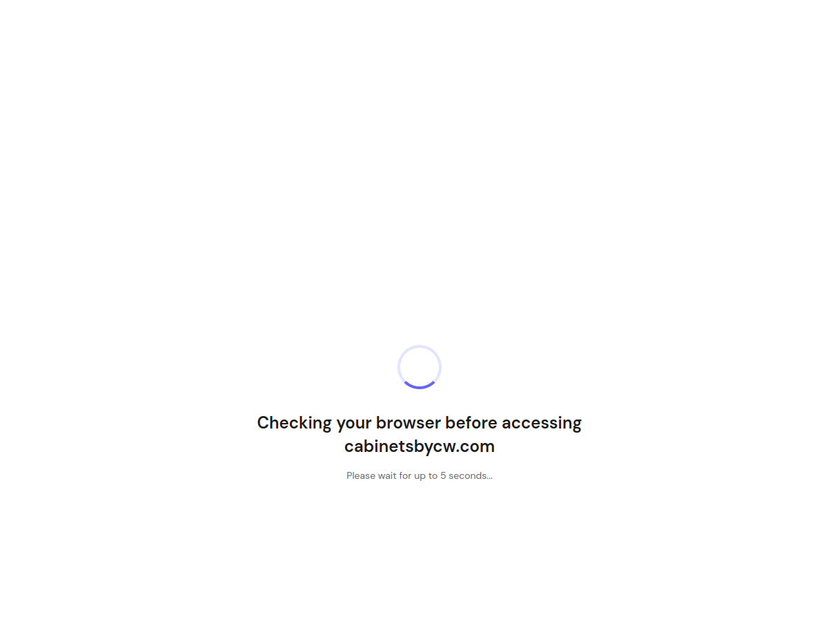 Screenshot of the Choice Custom Cabinetry website
