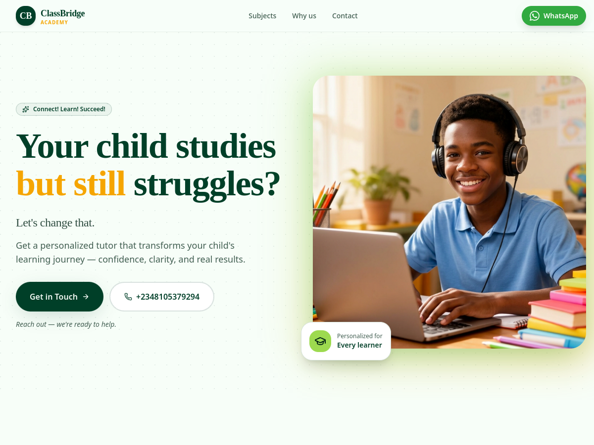 Classbridge Academy preview