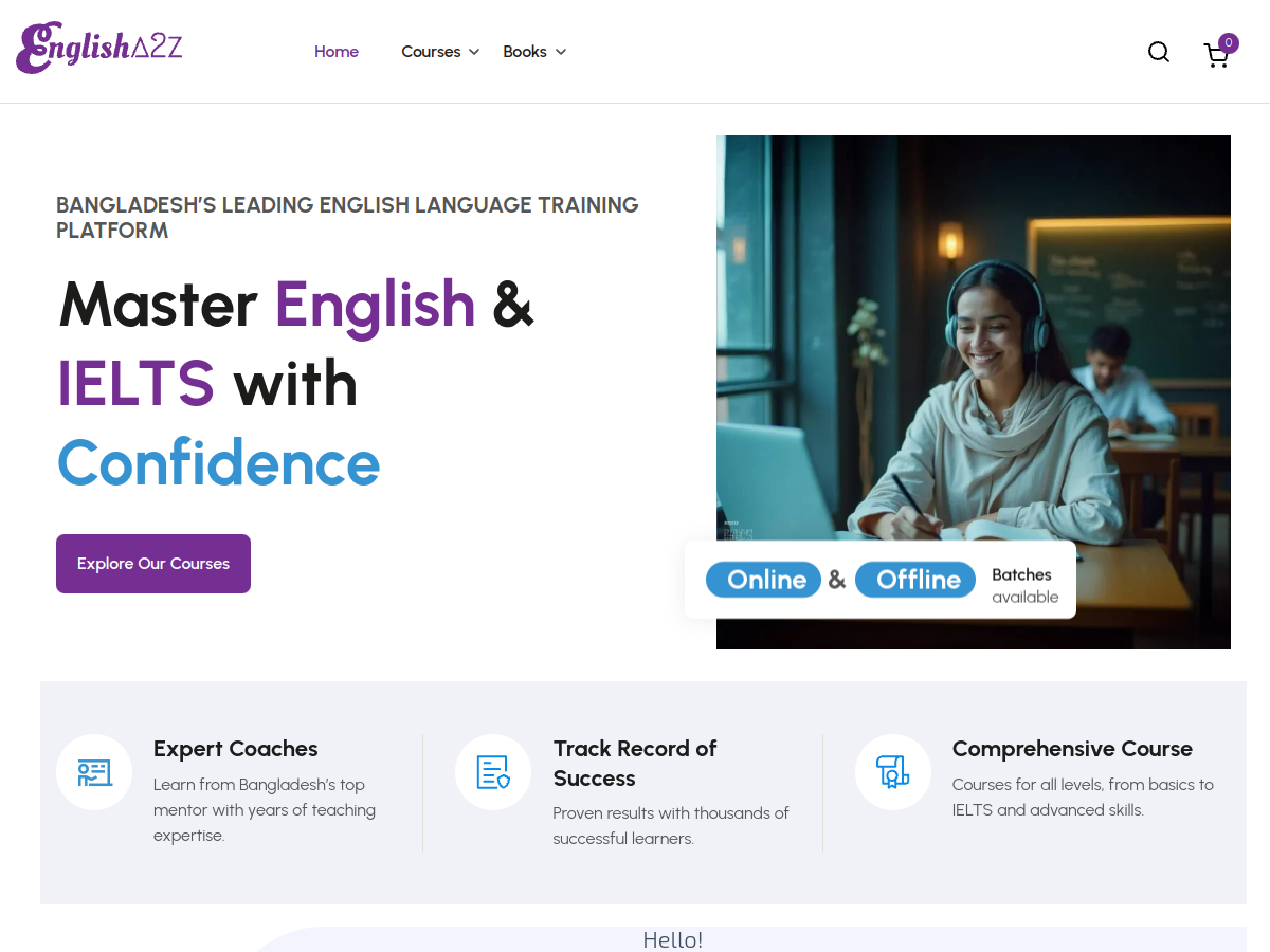 Premium Overseas Education Portal — Student Enrollment Optimised.