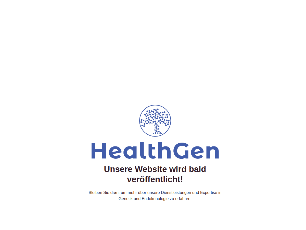 Screenshot HealthGen