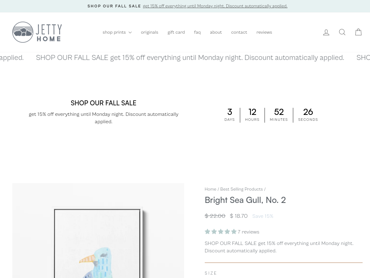 Screenshot of jettyhome.com