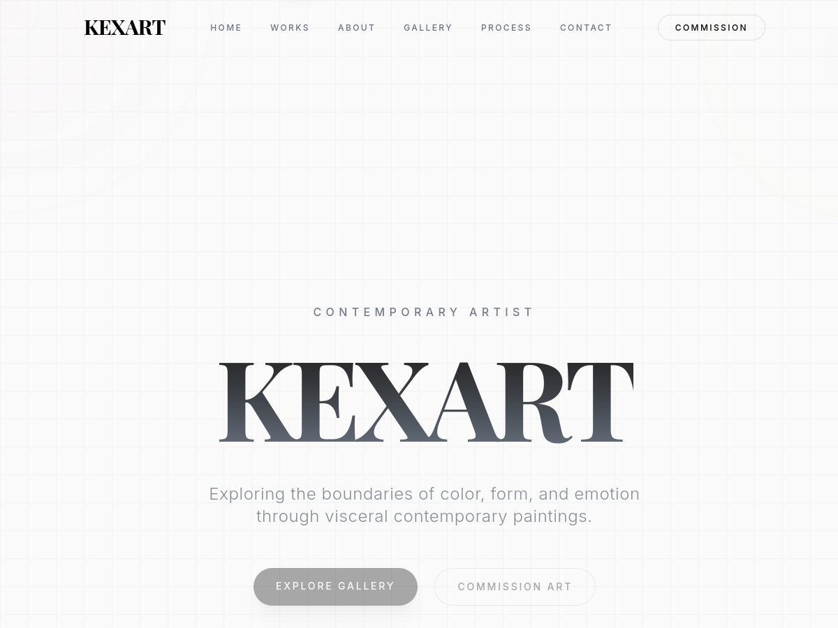 Screenshot of kexart.com