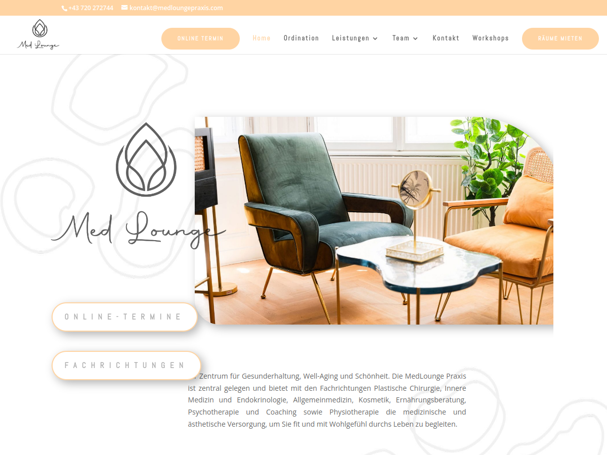 Screenshot Med Lounge