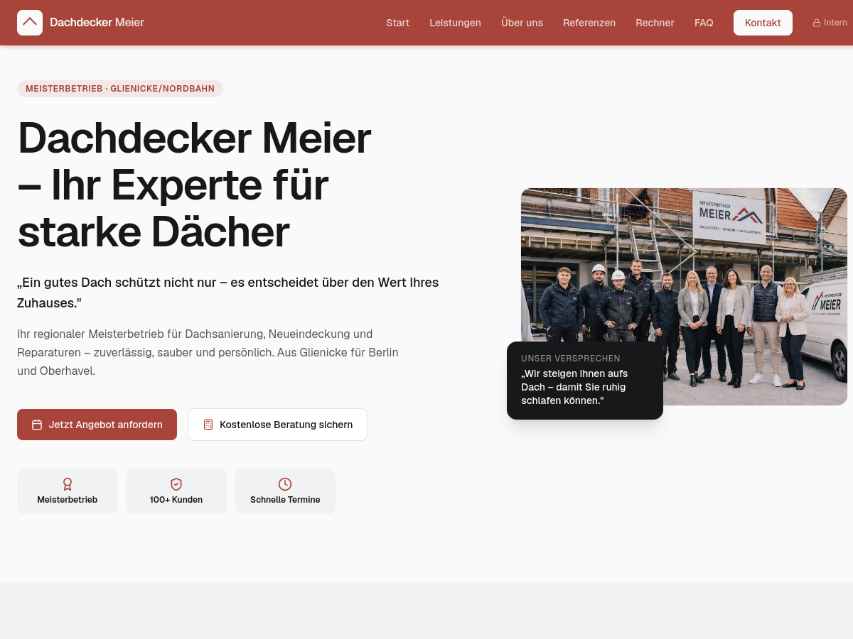 Vorschau: Meier Dach-Meister