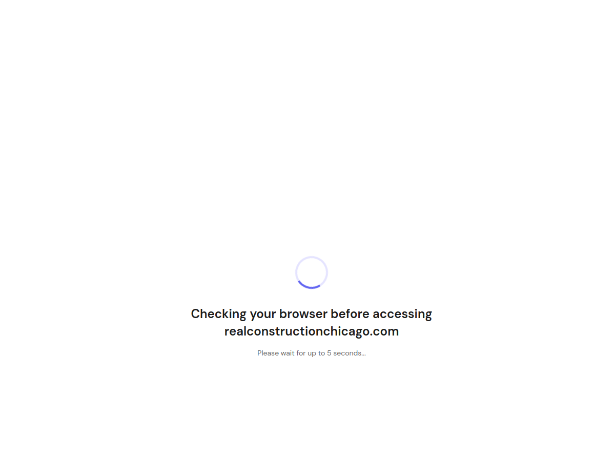 Screenshot of the Real Construction & Handyman website