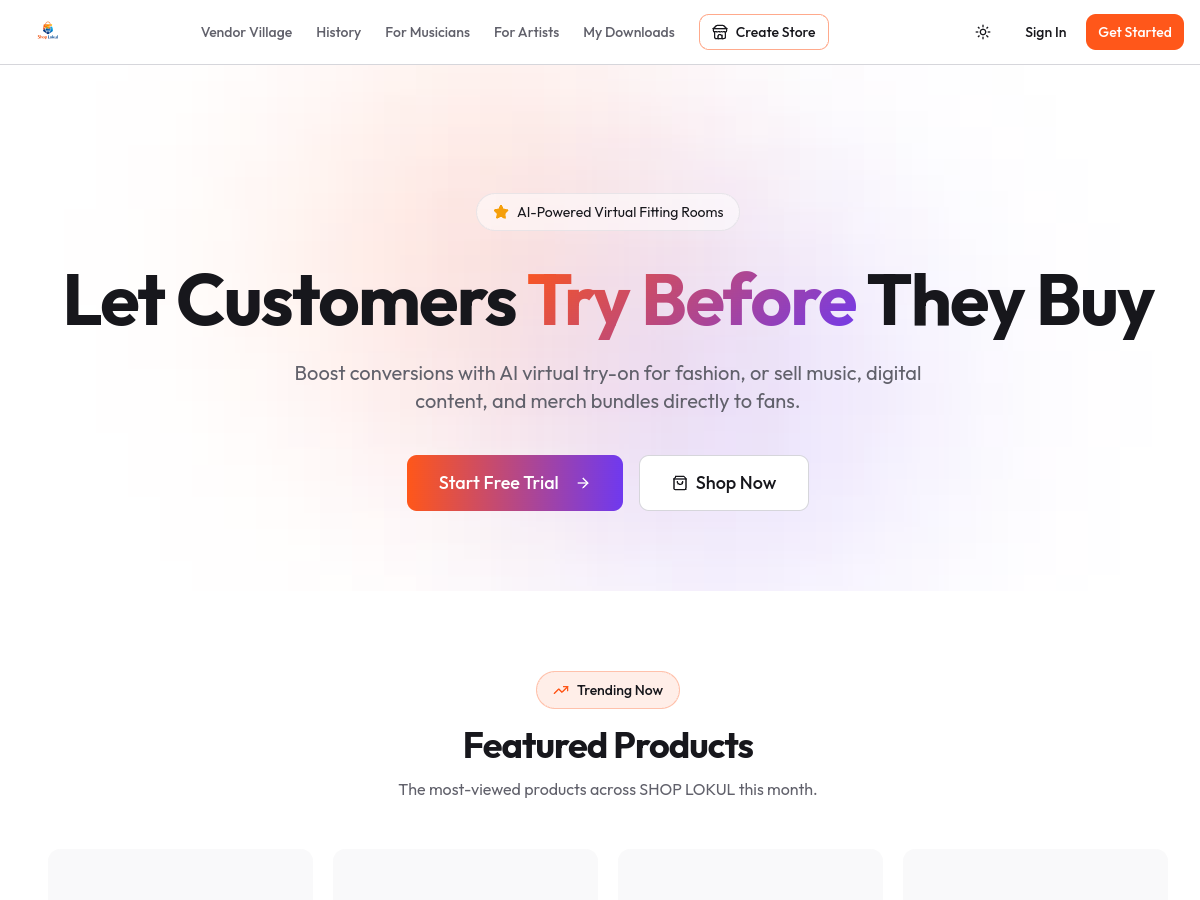 SHOPLOKUL — Commerce