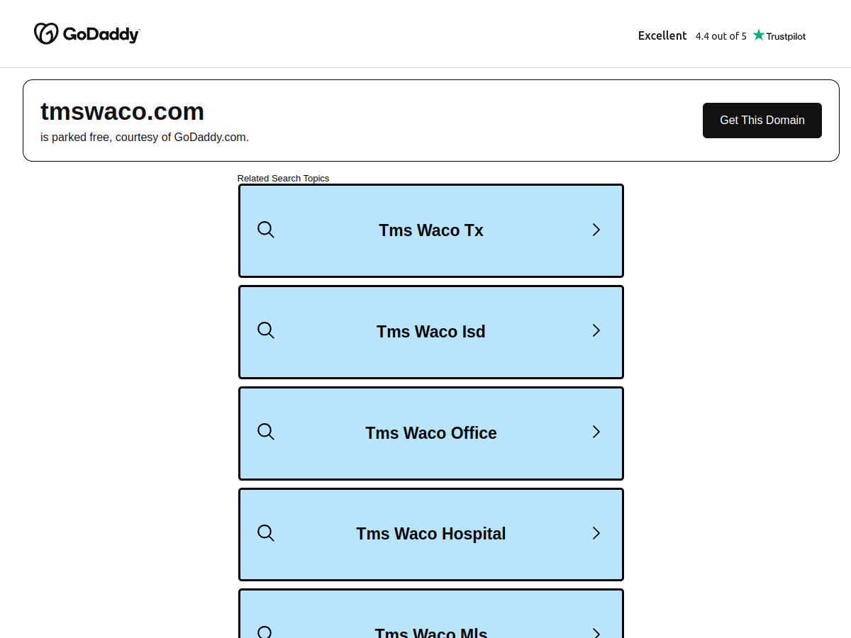 TMS Waco psychiatric practice website designed by RankCTX