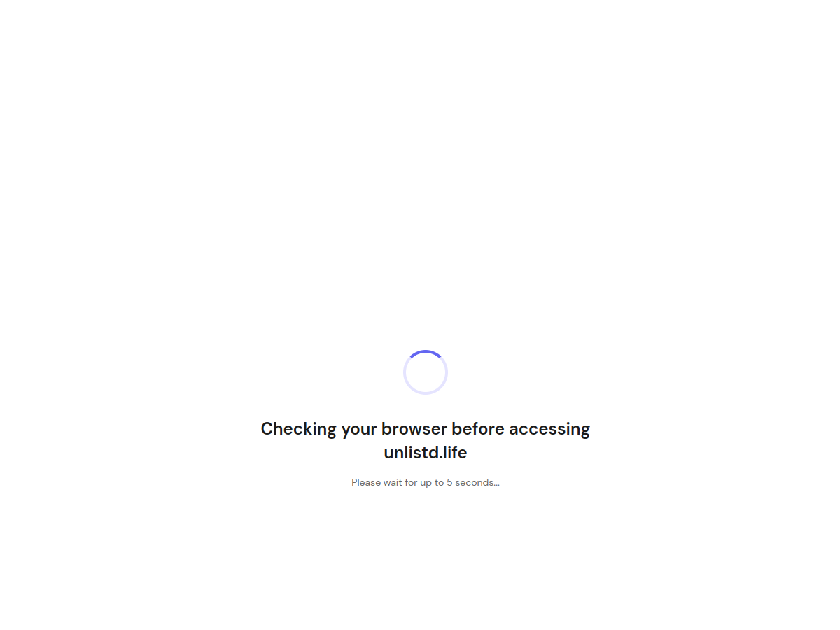 Unlistd website