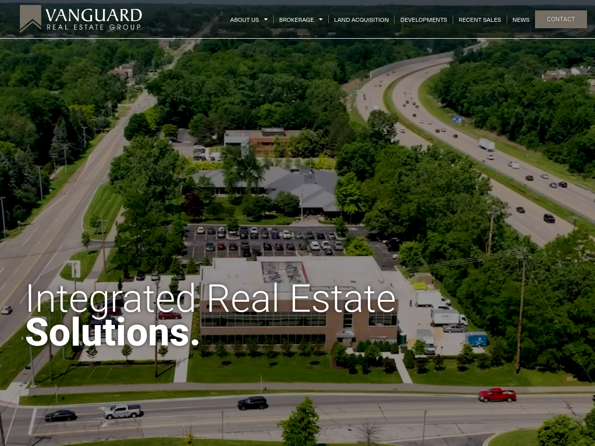 Vanguard Reg website screenshot