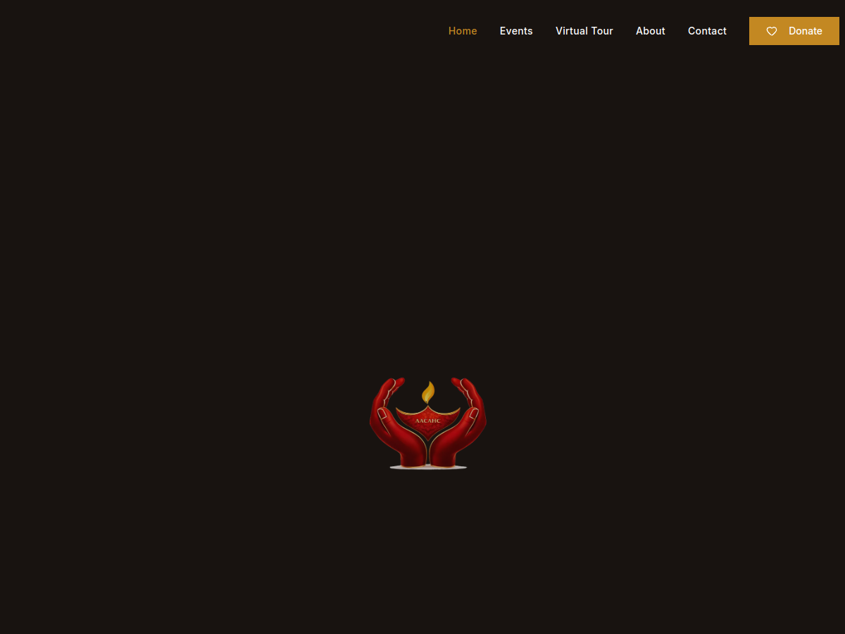African American Cultural Arts & History Center — website preview