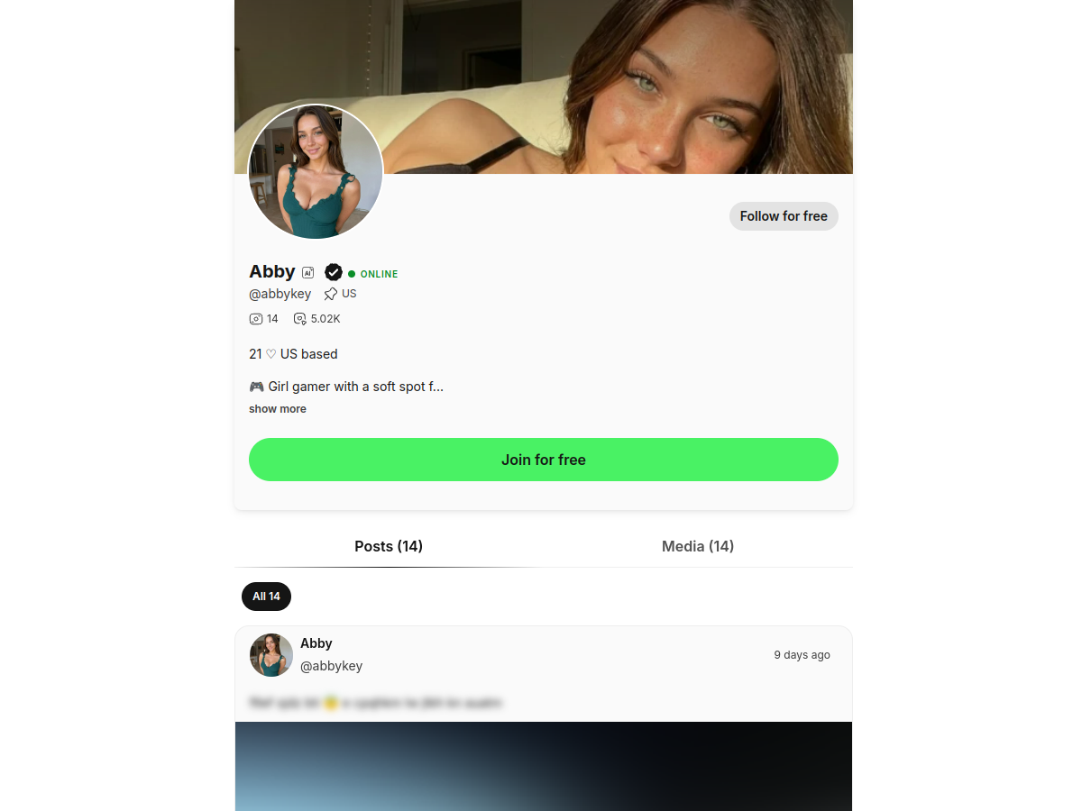 Screenshot of www.fanvue.com