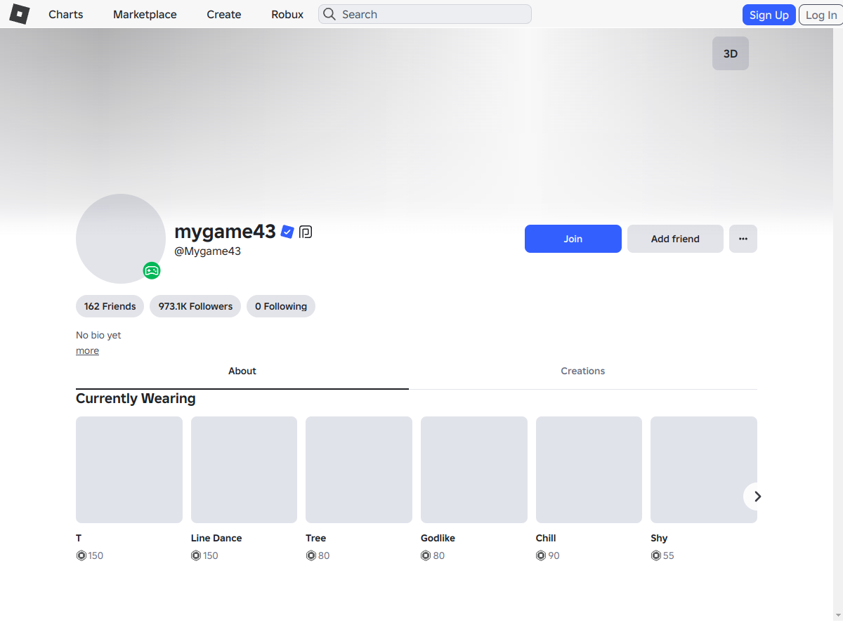 Screenshot of www.roblox.com.ml