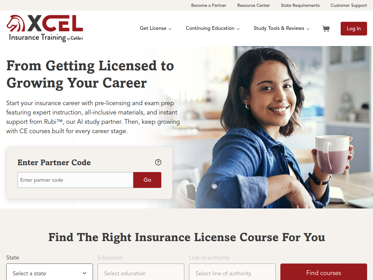 Screenshot of xcelsolutions.com