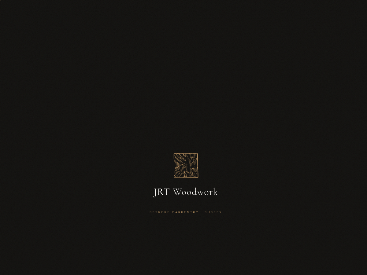 JRT Woodwork website preview