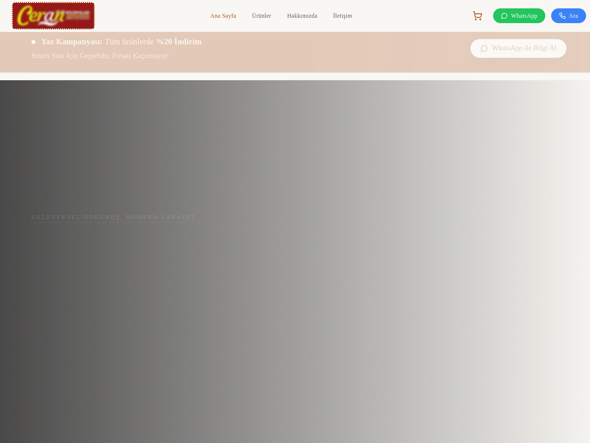 Ceran Konya web sitesi ön izlemesi