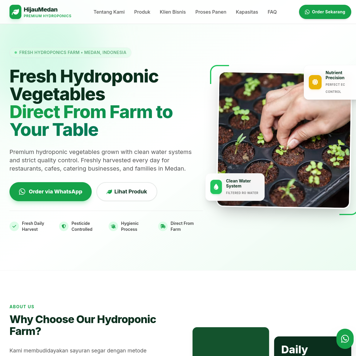 Hijau Medan Hydroponics