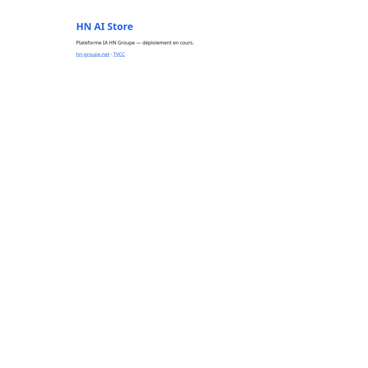 HN AI Store: متجر التطبيقات الذكية للمستقبل