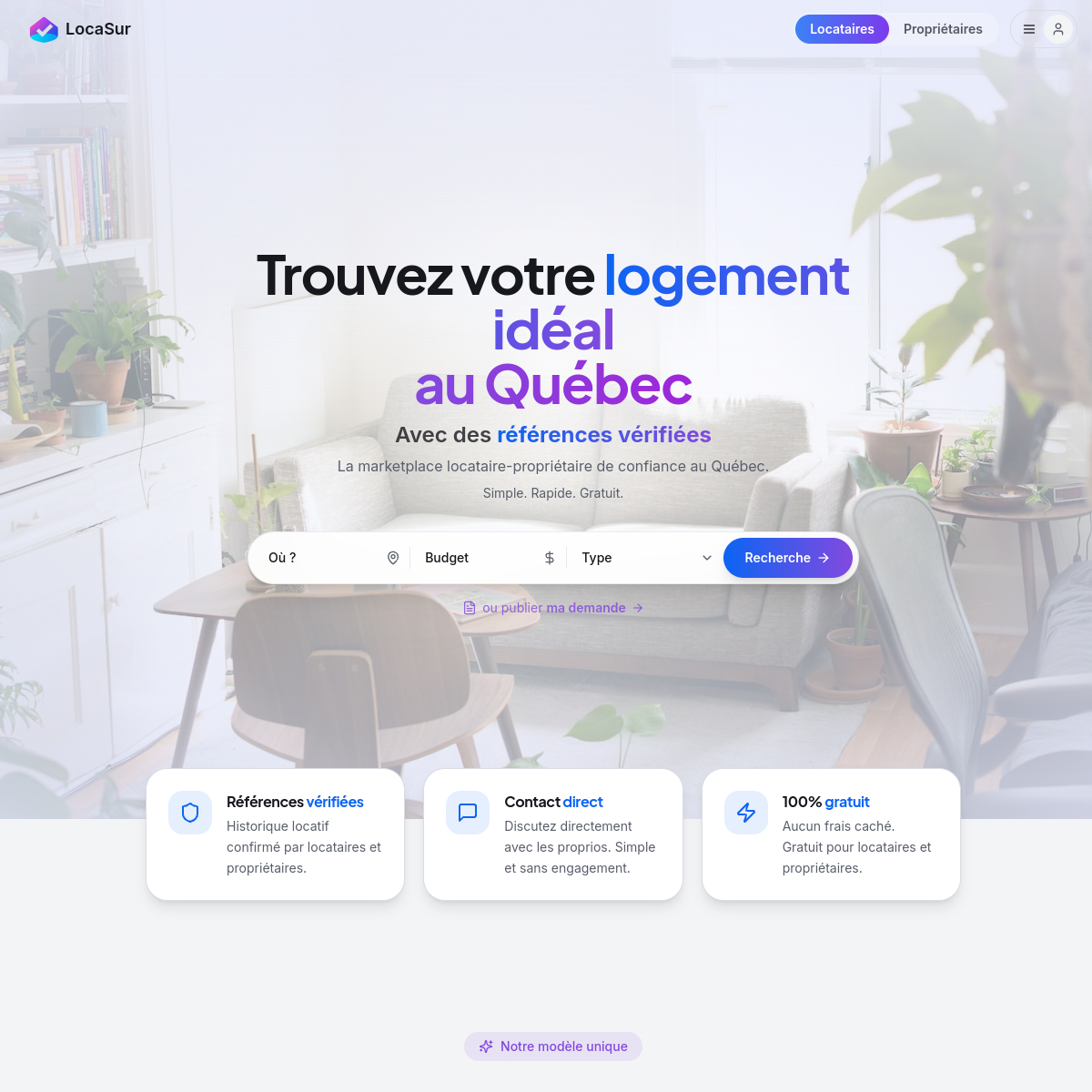 Housing AI - Agregateur de logements - Screenshot 1