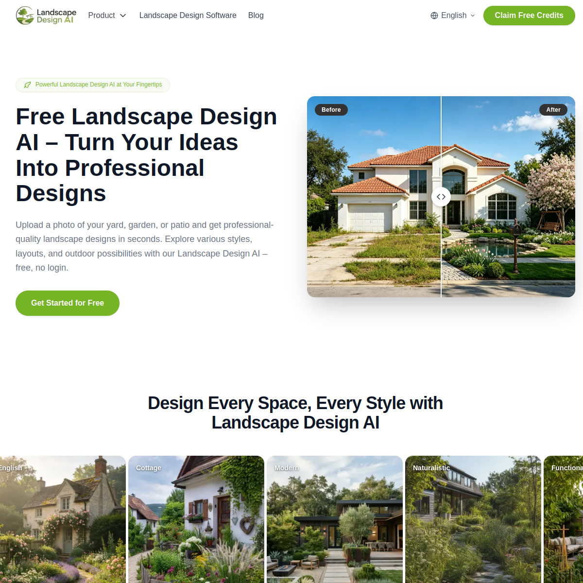 Landscape Design AI preview