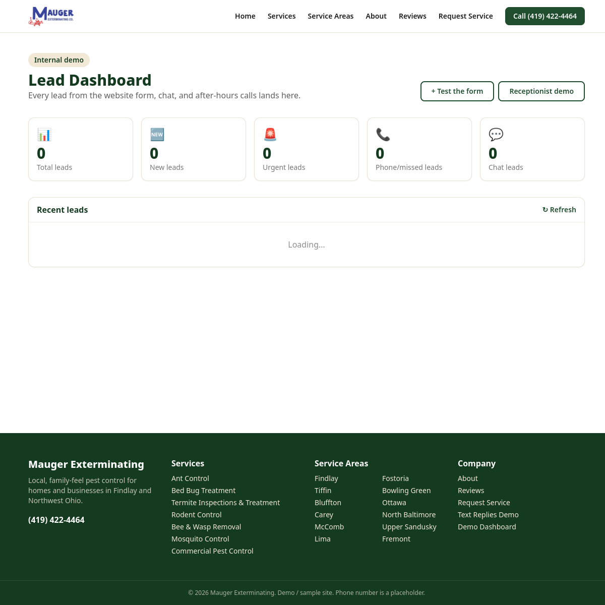 Every lead in one tidy dashboard