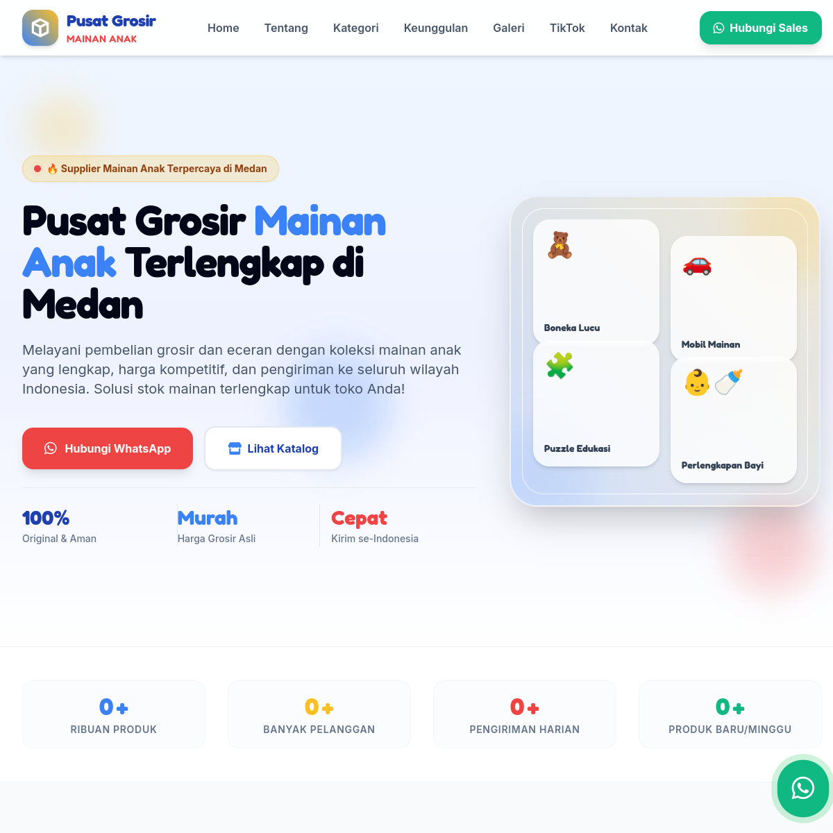 Pusat Grosir Mainan Anak