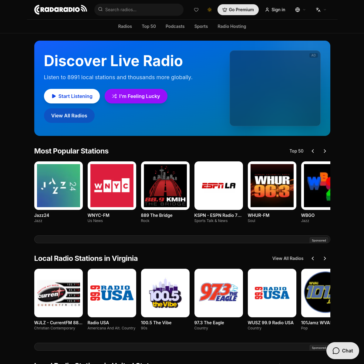 RadaRadio screenshot