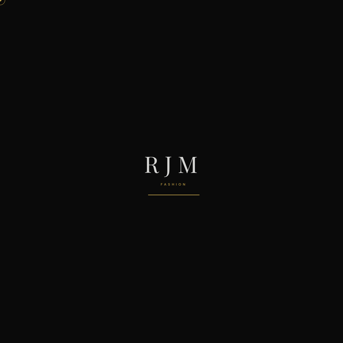 RJM Fashion website screenshot