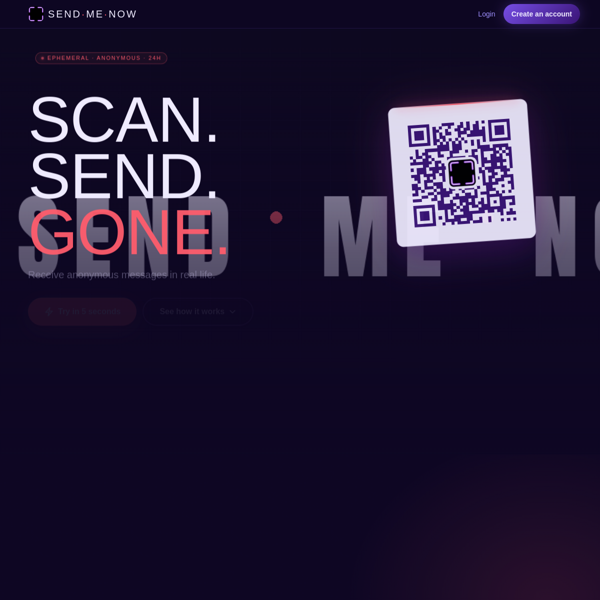 Send Me Now - Screenshot 1
