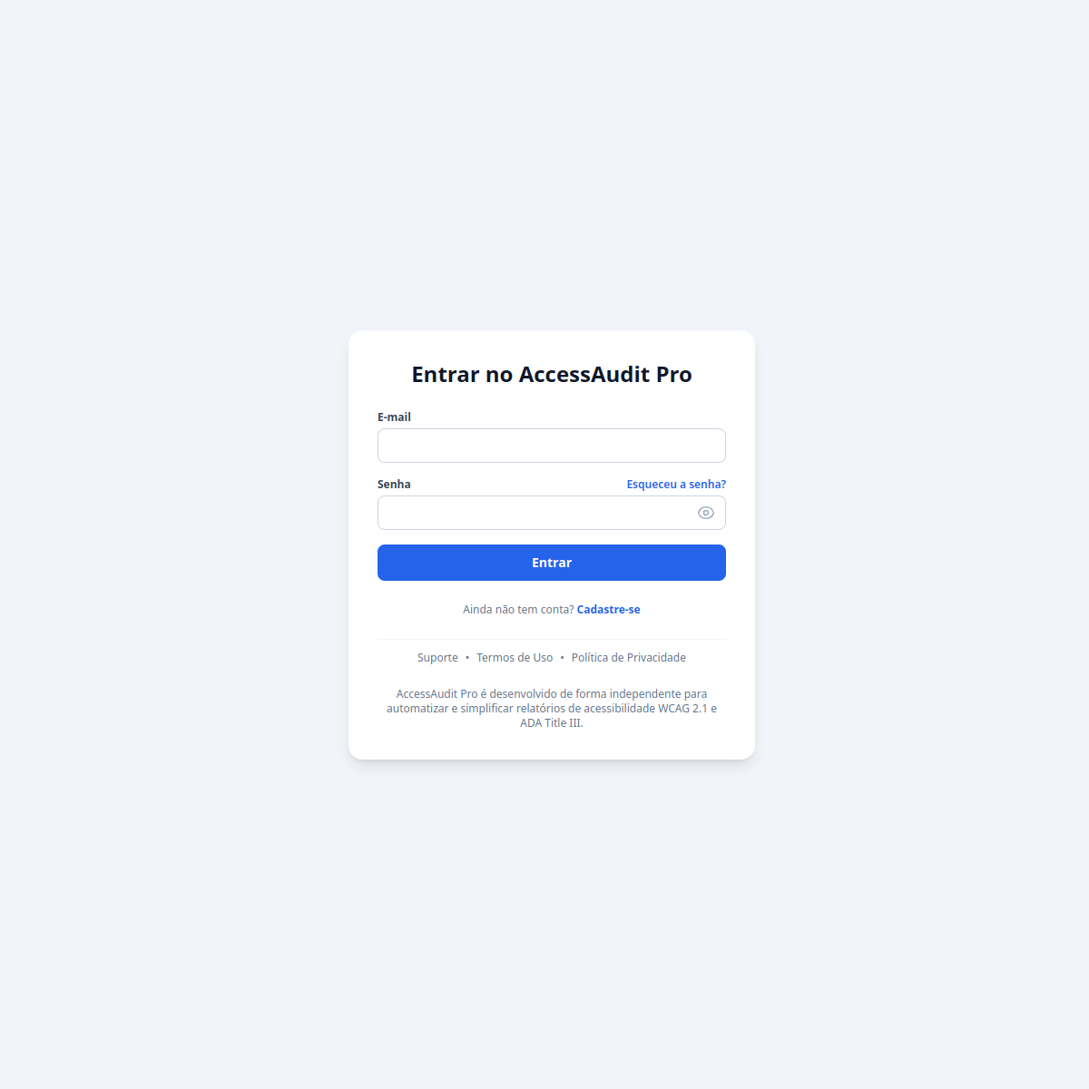 AccessAudit Pro preview
