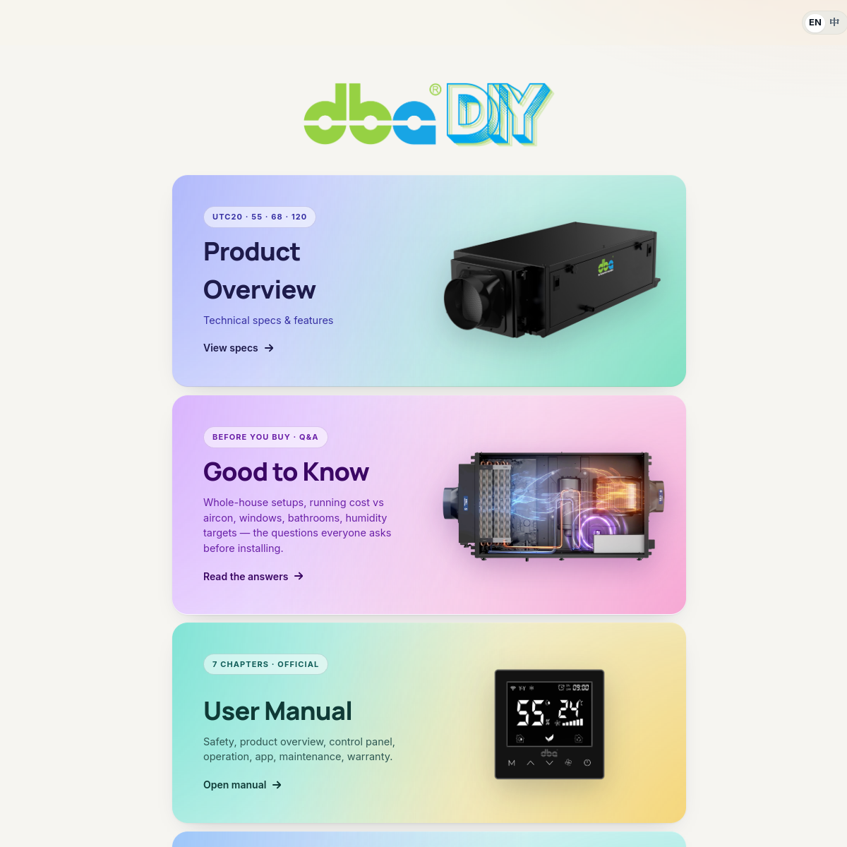 DBA DIY site preview