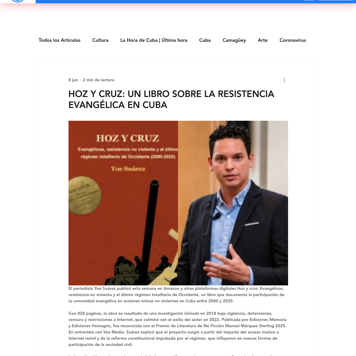 Reseña de La Hora de Cuba